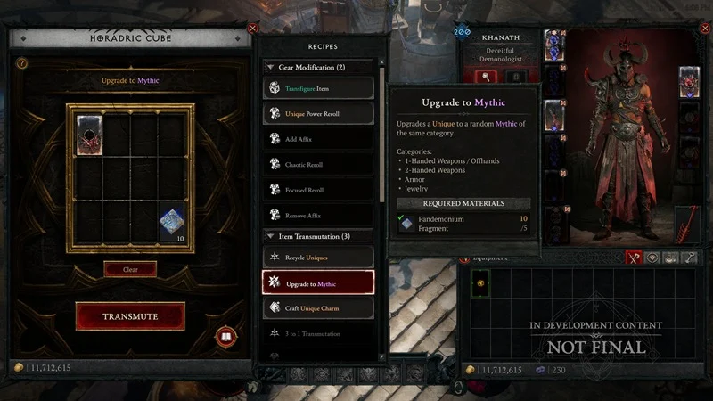 Diablo 4 Season 14 Complete Guide: Mythic Unique Crafting Tutorial