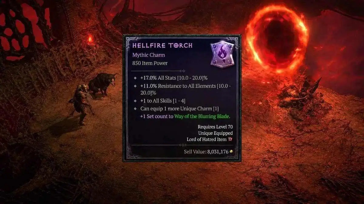 Diablo 4 Season 15 Hellfire Torch Guide: How to Get It & Unlock Uber Tristram