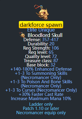 darkforce spawn