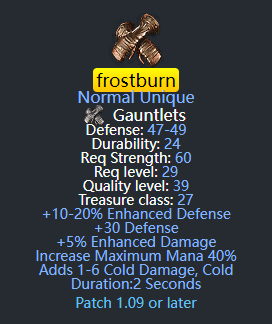 frostburn