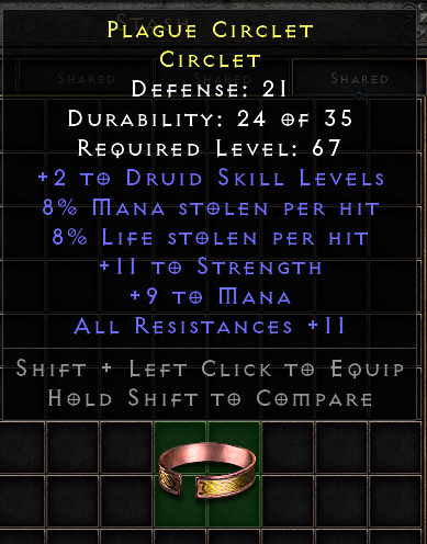 plague circlet