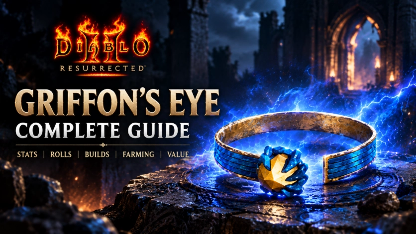 D2R Griffon's Eye Guide: Stats, Best Builds, Socket & Price D2R Griffon's Eye Guide: Stats, Best Builds, Socket & Price