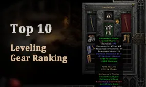 D2R: Top 10 Leveling Gear Ranking in Coming Season 10