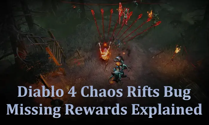 Diablo 4 Chaos Rifts Bug: Why Rewards Like Chaos Armor and Uniques Are Missing