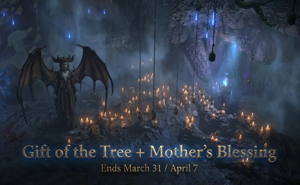 Diablo 4 Gift of the Tree & Mother's Blessing Guide &ndash; 35% XP & Double Rewards