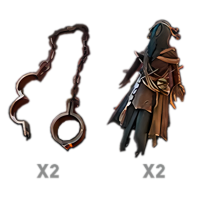 Andariel Materials (x2 Shackles & x2 Doll)