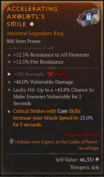 ACCELERATING AXOLOTL'S SMILE 5#3312