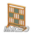 Orange Wood x Deep Green