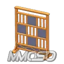 Orange Wood x Dark Blue