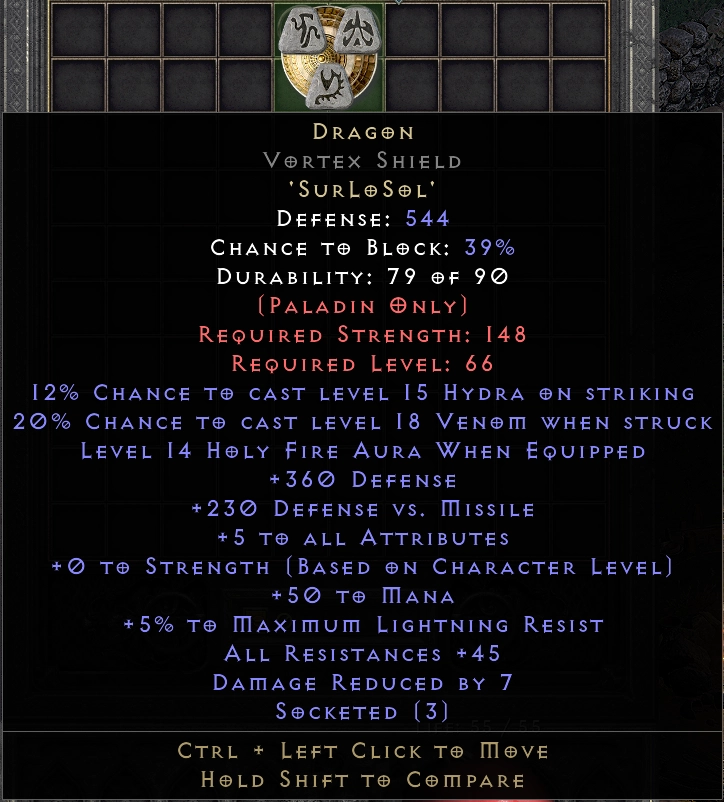 Dragon[vortex Shield] EEE#11344