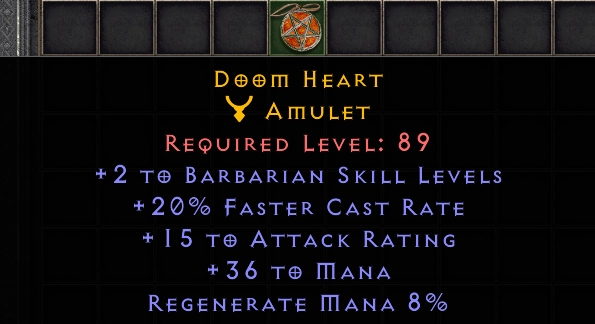 Doom Heart #14365AAA