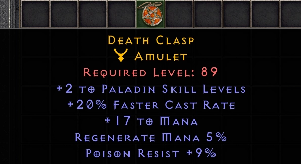 Death Clasp #14365AAA