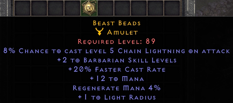 Beast Beads #14365AAA