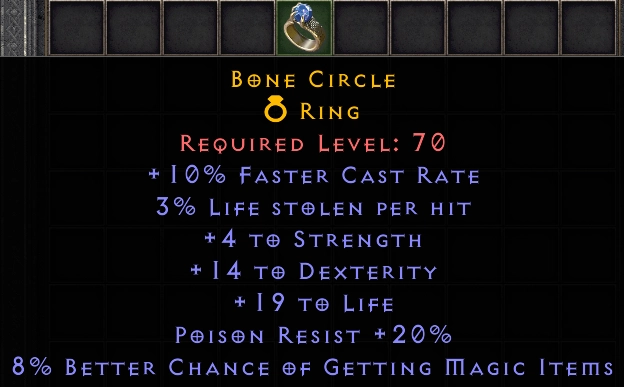 Bone Circle #14365CCC