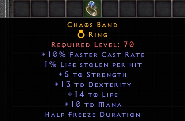 Chaos Band #14365CCC-1