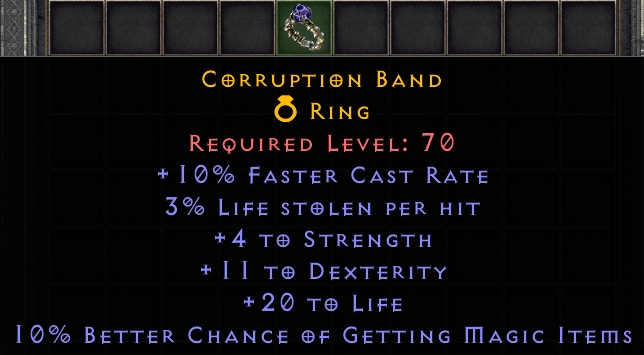 Corruption Band #14365CCC