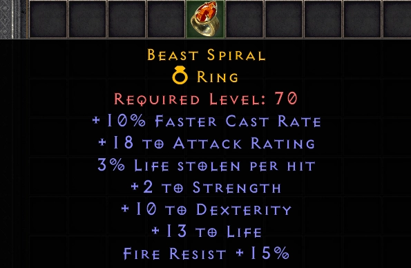Beast Spiral #14365CCC