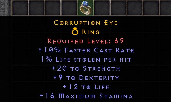 Corruption Eye #14365CCC