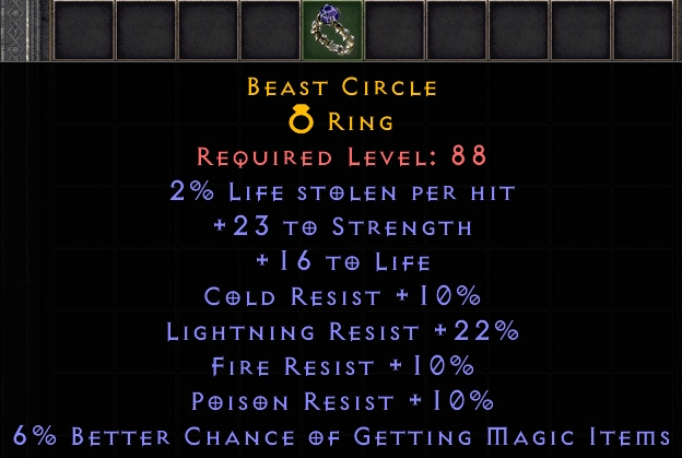 Beast Circle #14365CCC