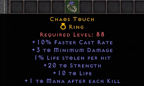 Chaos Touch #14365CCC