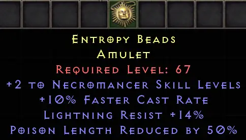 Entropy Beads