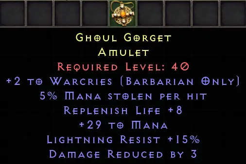 Ghoul Gorget