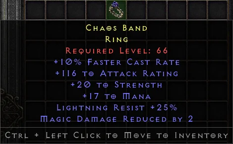 Chaos Band GG#3507 Specific Items-Diablo 2: Resurrected