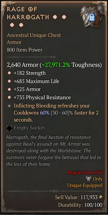 RAGE OF HARROGATH 3S#11384-4