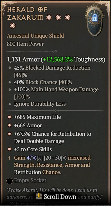 HERALD OF ZAKARUM 5S#31765-2