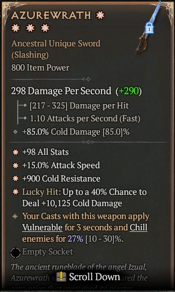 AZUREWRATH 3S#31804-2