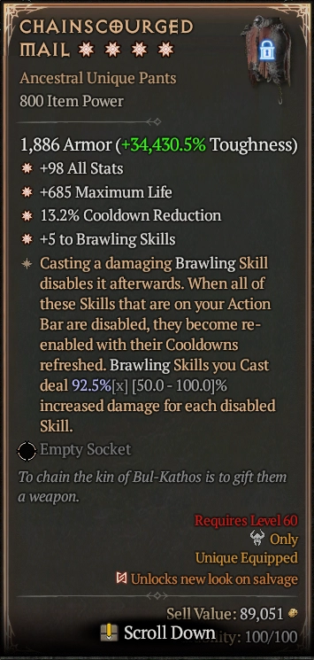 CHAINSCOURGED MAIL 4S#31804