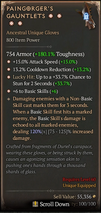 PAINGORGER'S GAUNTLETS 3S#31856