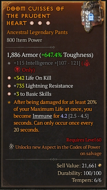 DOOM CUISSES OF THE PRUDENT HEART 1S#31870