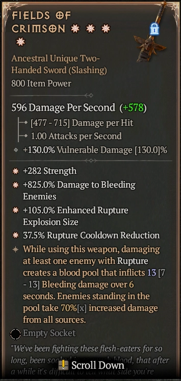 FIELDS OF CRIMSON 4S#31870