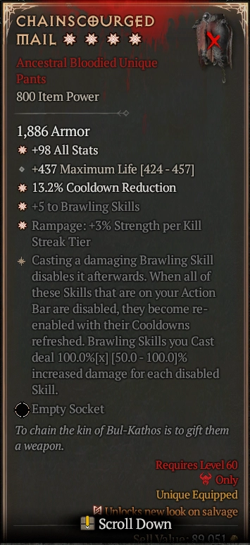 CHAINSCOURGED MAIL 6S#11384