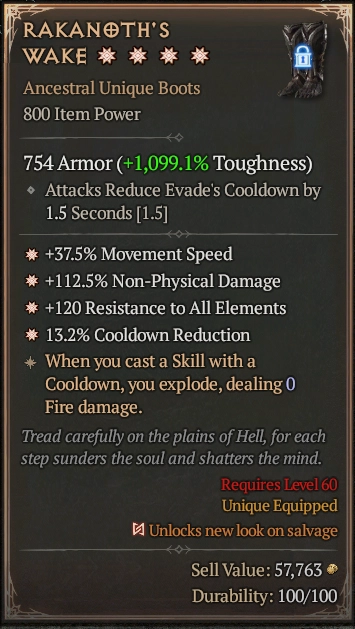 RAKANOTH'S WAKE 5S#31345