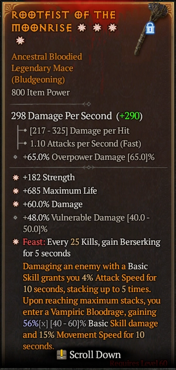 ROOTFIST OF THE MOONRISE 4S#31870