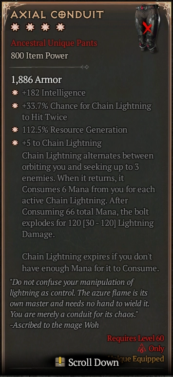 AXIAL CONDUIT 6S#31870