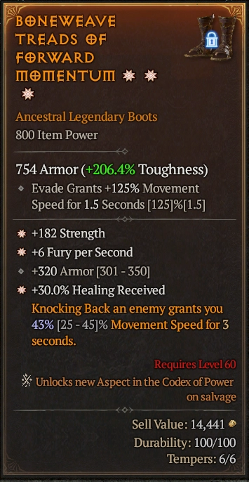 BONEWEAVE TREADS OF FORWARD MEMENTUM 2S#3640