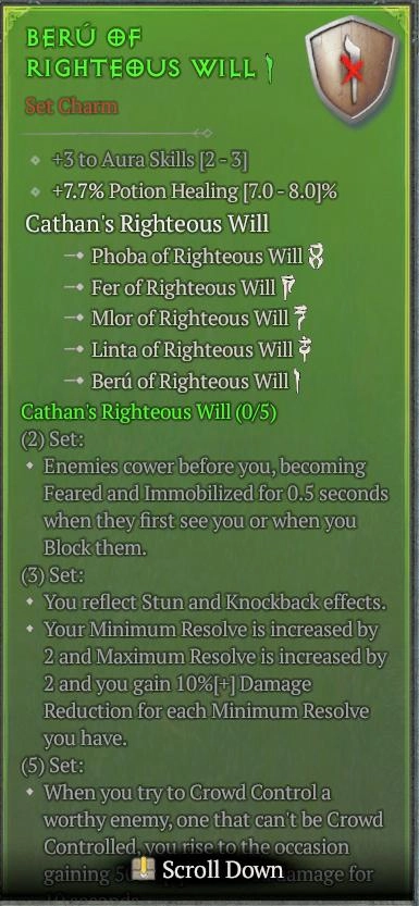 BUY BERU OF RIGHTEOUS WILL 1S#31804-Diablo 4 Items
