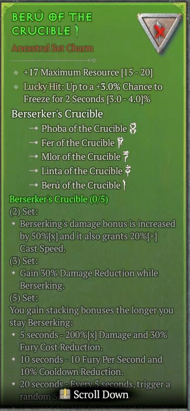 BUY BERU OF THE CRUCIBLE 4S#31804-Diablo 4 Items