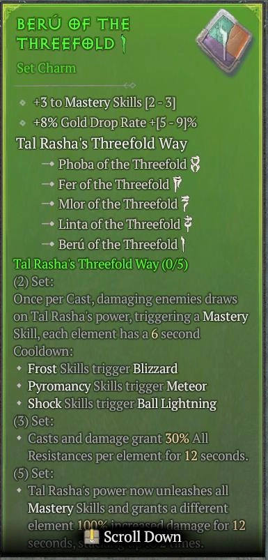 BUY BERU OF THE THREEFOLD 511-3S#31870-Diablo 4 Items
