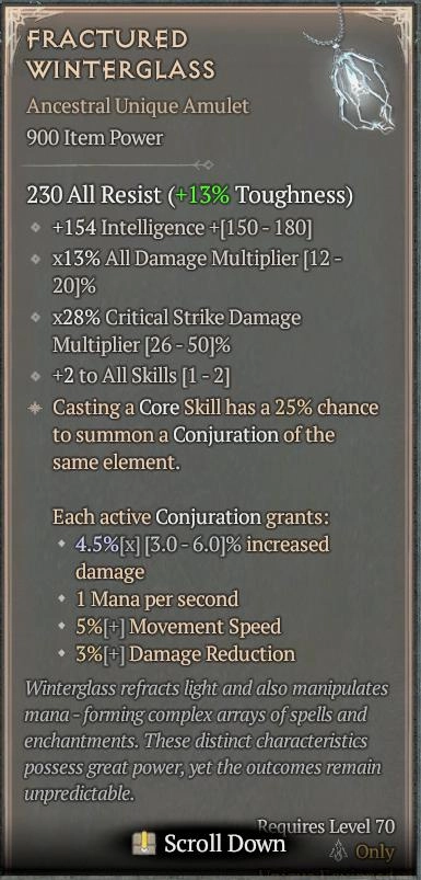 BUY FRACTURED WINTERGLASS 4S#31870-7-Diablo 4 Items