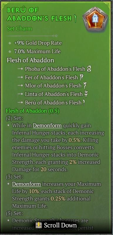 BUY BERU OF ABADDON'S FLESH 1S#3312-3-Diablo 4 Items