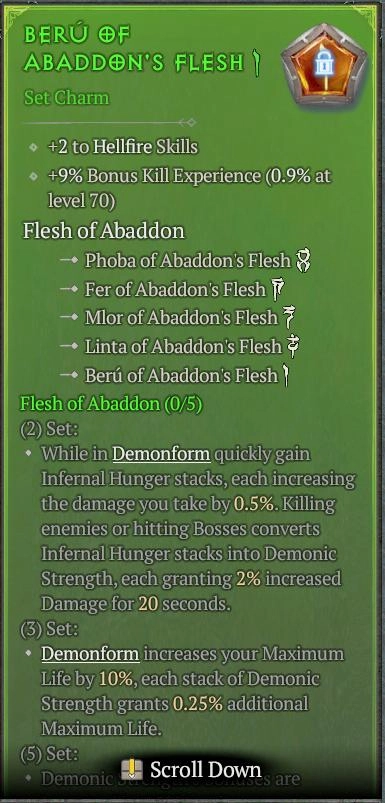 BUY BERU OF ABADDON'S FLESH 1S#3312-4-Diablo 4 Items