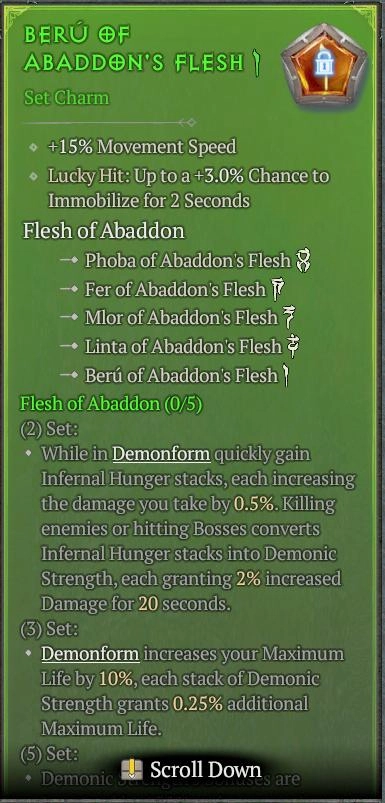 BUY BERU OF ABADDON'S FLESH 1S#3312-5-Diablo 4 Items