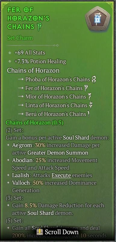 BUY FER OF HORAZON'S CHAINS 2S#3312-Diablo 4 Items