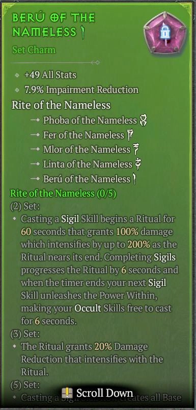 BUY BERU OF THE NAMELESS 2S#3312-Diablo 4 Items
