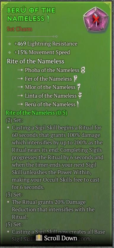 BUY BERU OF THE NAMELESS 1S#3312-Diablo 4 Items