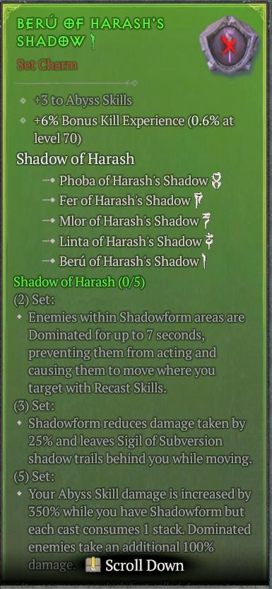 BUY BERU OF HARASH'S SHADOW 1S#3312-2-Diablo 4 Items